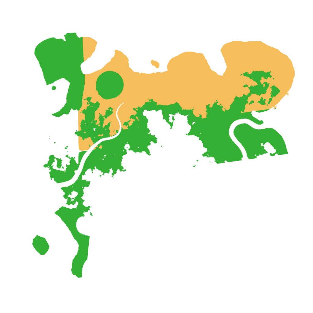 Biome Rust Map: Procedural Map, Size: 2995, Seed: 50000