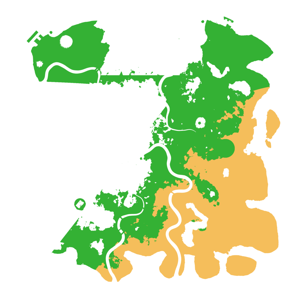 Biome Rust Map: Procedural Map, Size: 4250, Seed: 12063