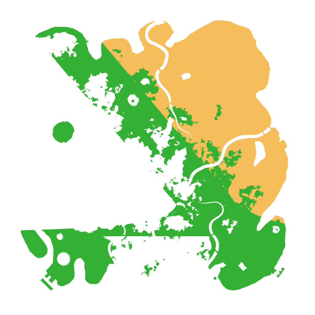 Biome Rust Map: Procedural Map, Size: 4250, Seed: 1325470336