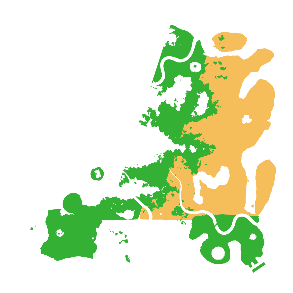 Biome Rust Map: Procedural Map, Size: 4000, Seed: 7362918