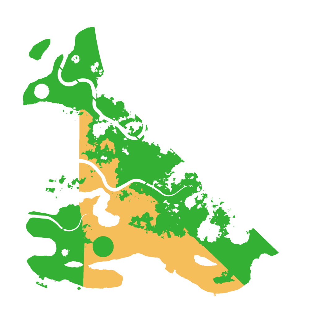Biome Rust Map: Procedural Map, Size: 4000, Seed: 251225