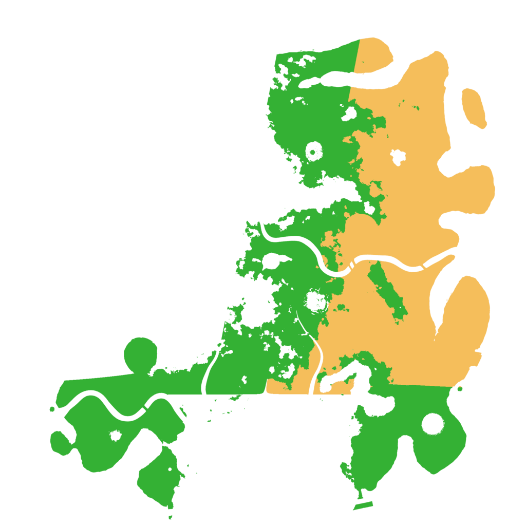 Biome Rust Map: Procedural Map, Size: 4250, Seed: 182697703