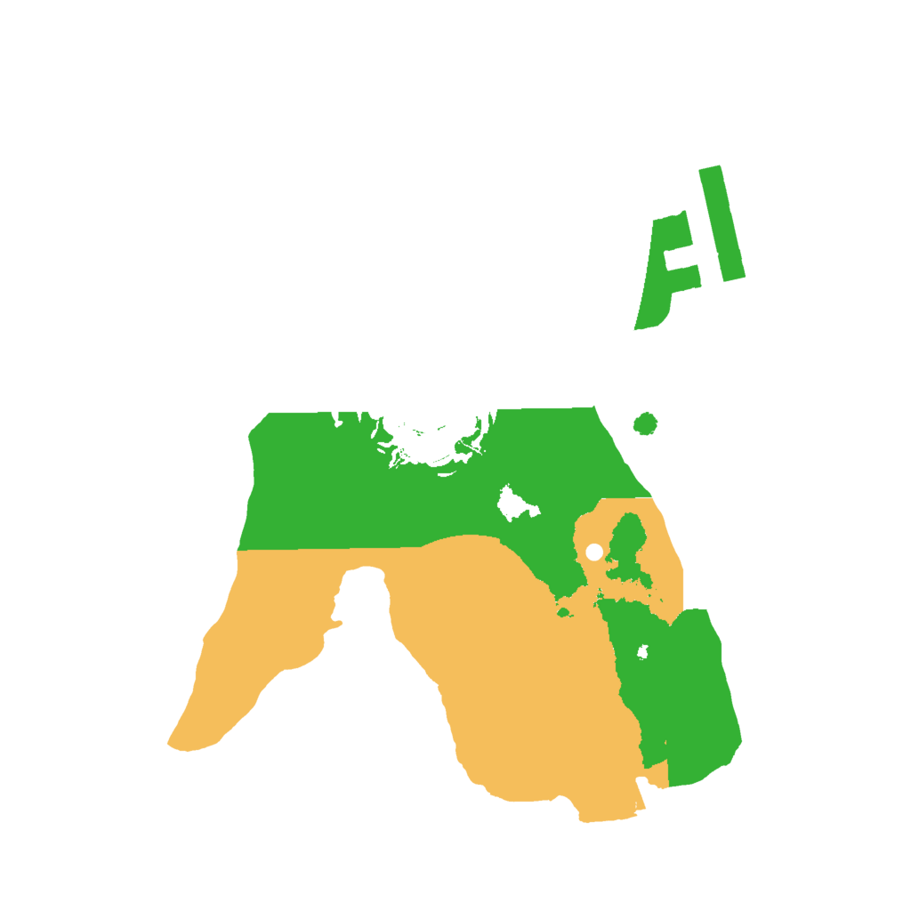 Biome Rust Map: Procedural Map, Size: 1600, Seed: 1372805280