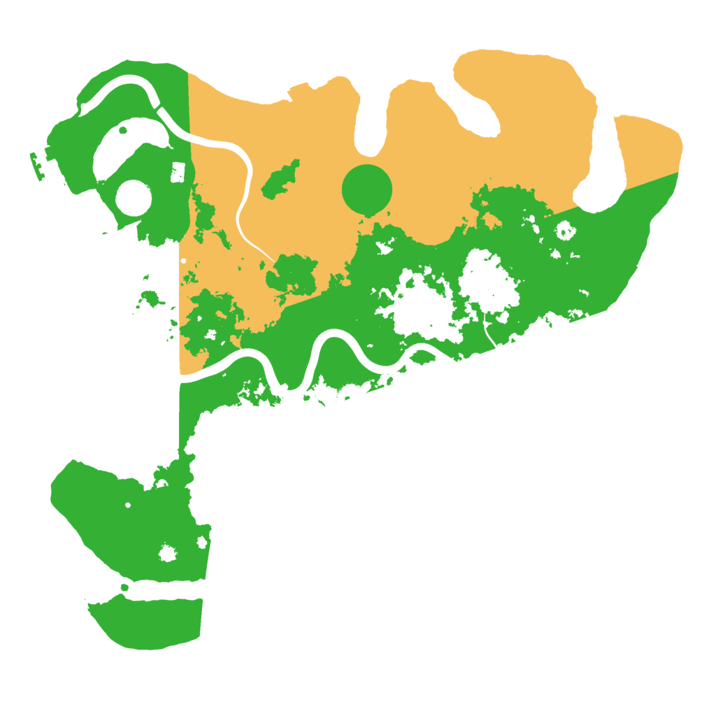Biome Rust Map: Procedural Map, Size: 3750, Seed: 793506389