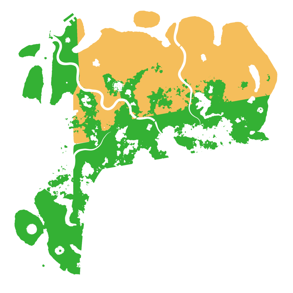Biome Rust Map: Procedural Map, Size: 5000, Seed: 1738584901