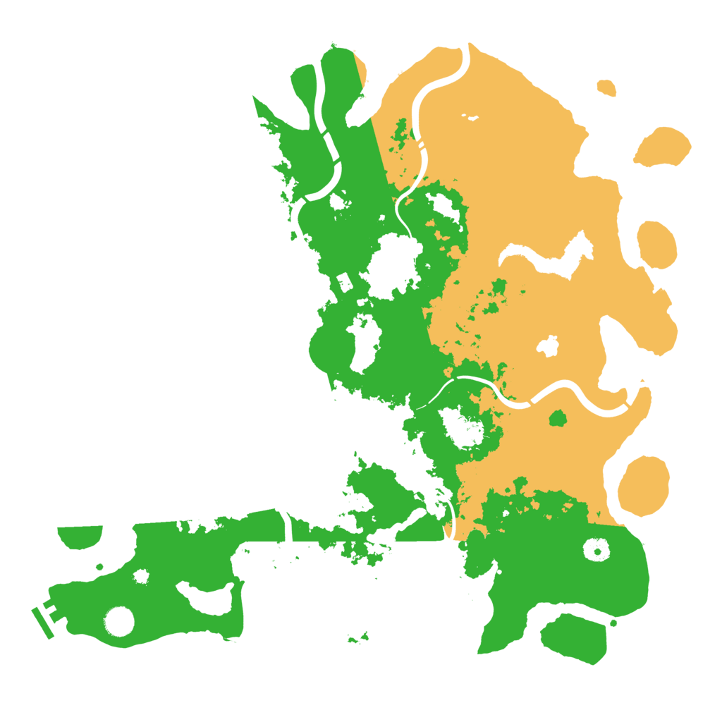 Biome Rust Map: Procedural Map, Size: 4250, Seed: 1877007586