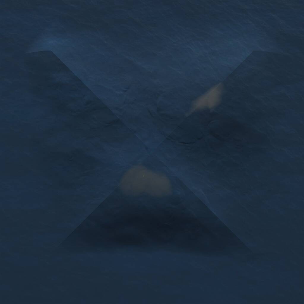 Rust Map: Procedural Map, Size: 1000, Seed: 696969698, 1 Monuments