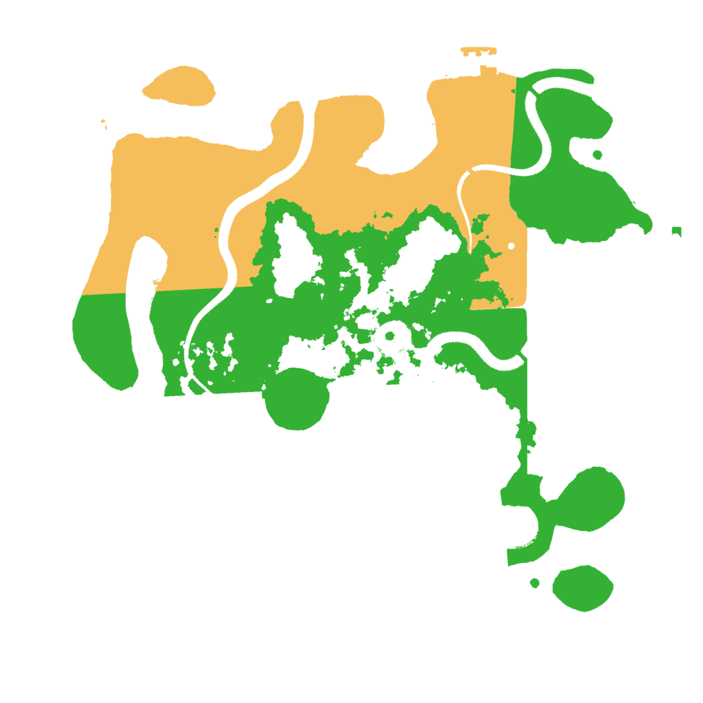 Biome Rust Map: Procedural Map, Size: 3000, Seed: 1520983420