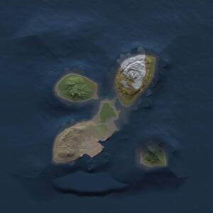 Thumbnail Rust Map: Procedural Map, Size: 1500, Seed: 151953510, 1 Monuments