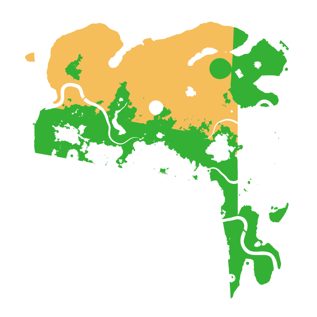 Biome Rust Map: Procedural Map, Size: 4000, Seed: 1142751162