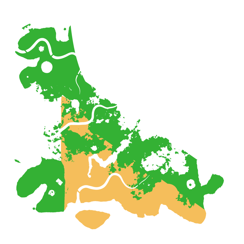 Biome Rust Map: Procedural Map, Size: 4000, Seed: 266599441