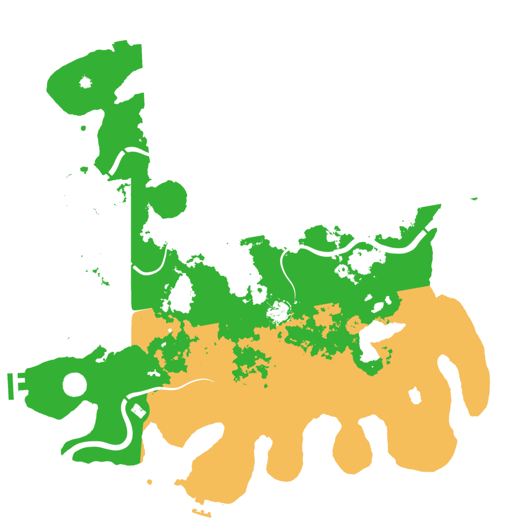 Biome Rust Map: Procedural Map, Size: 4000, Seed: 4873