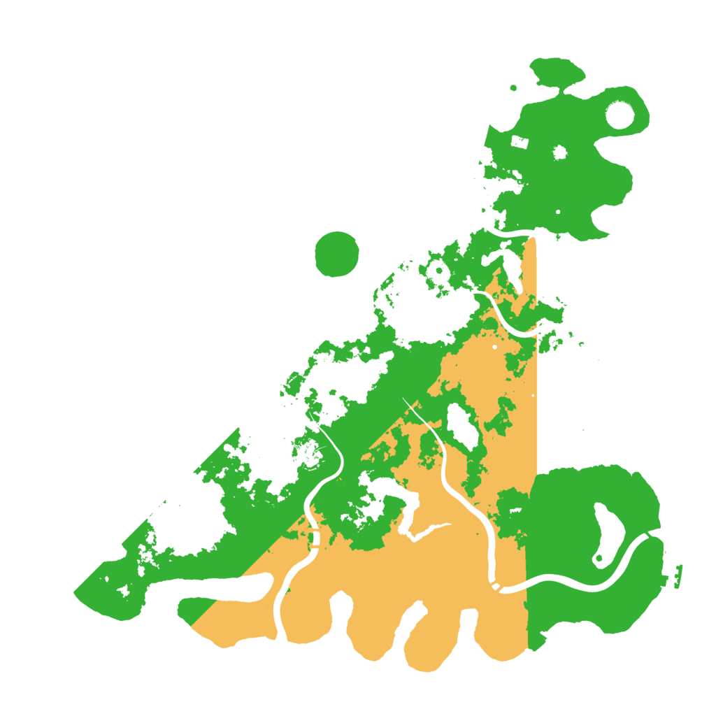 Biome Rust Map: Procedural Map, Size: 4500, Seed: 363135493