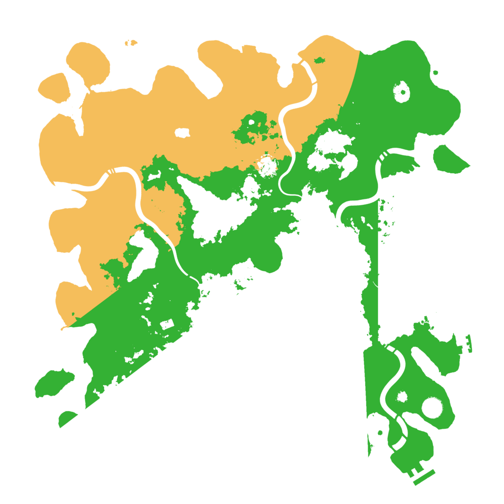 Biome Rust Map: Procedural Map, Size: 4250, Seed: 1405353875