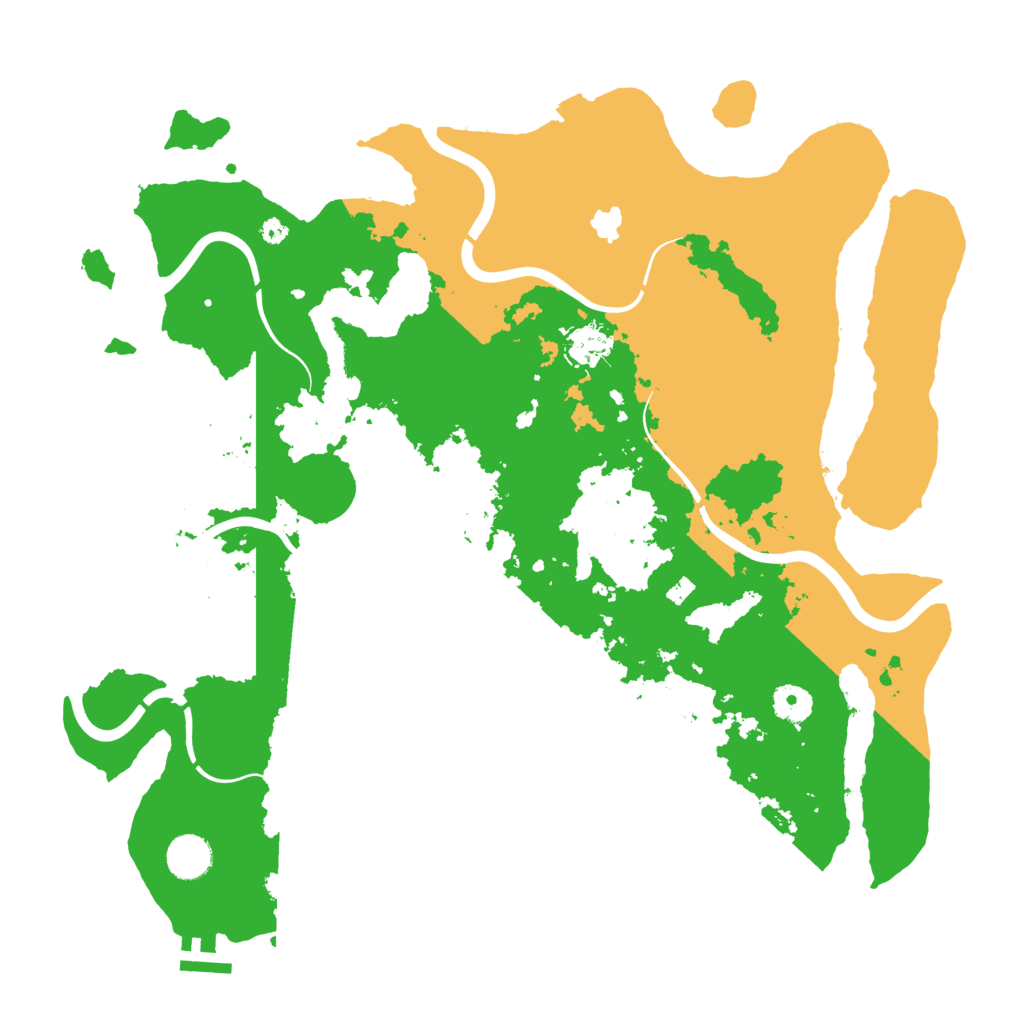 Biome Rust Map: Procedural Map, Size: 4000, Seed: 578369846
