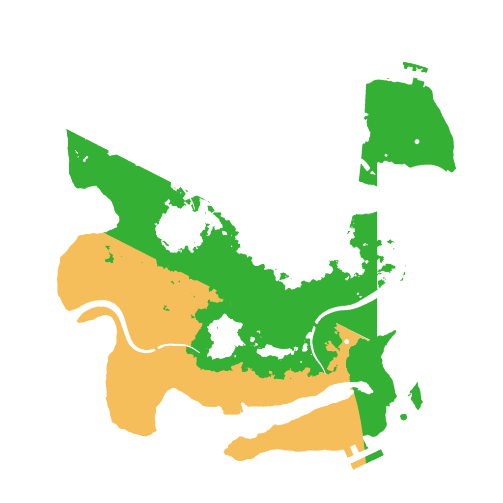 Biome Rust Map: Procedural Map, Size: 3000, Seed: 489205650