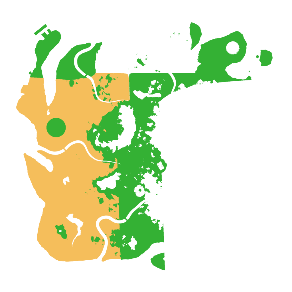 Biome Rust Map: Procedural Map, Size: 4000, Seed: 1108231113
