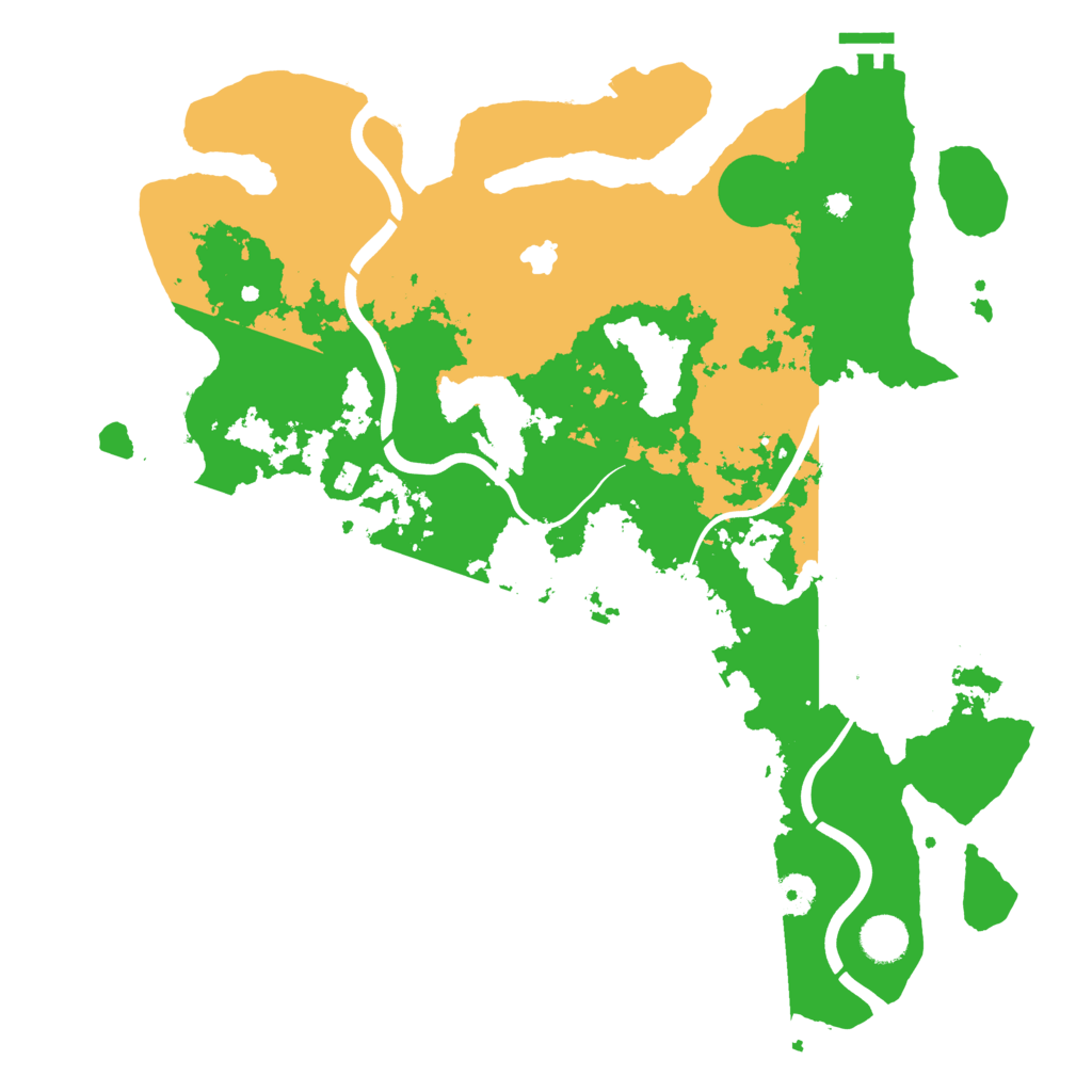 Biome Rust Map: Procedural Map, Size: 4000, Seed: 1974817402