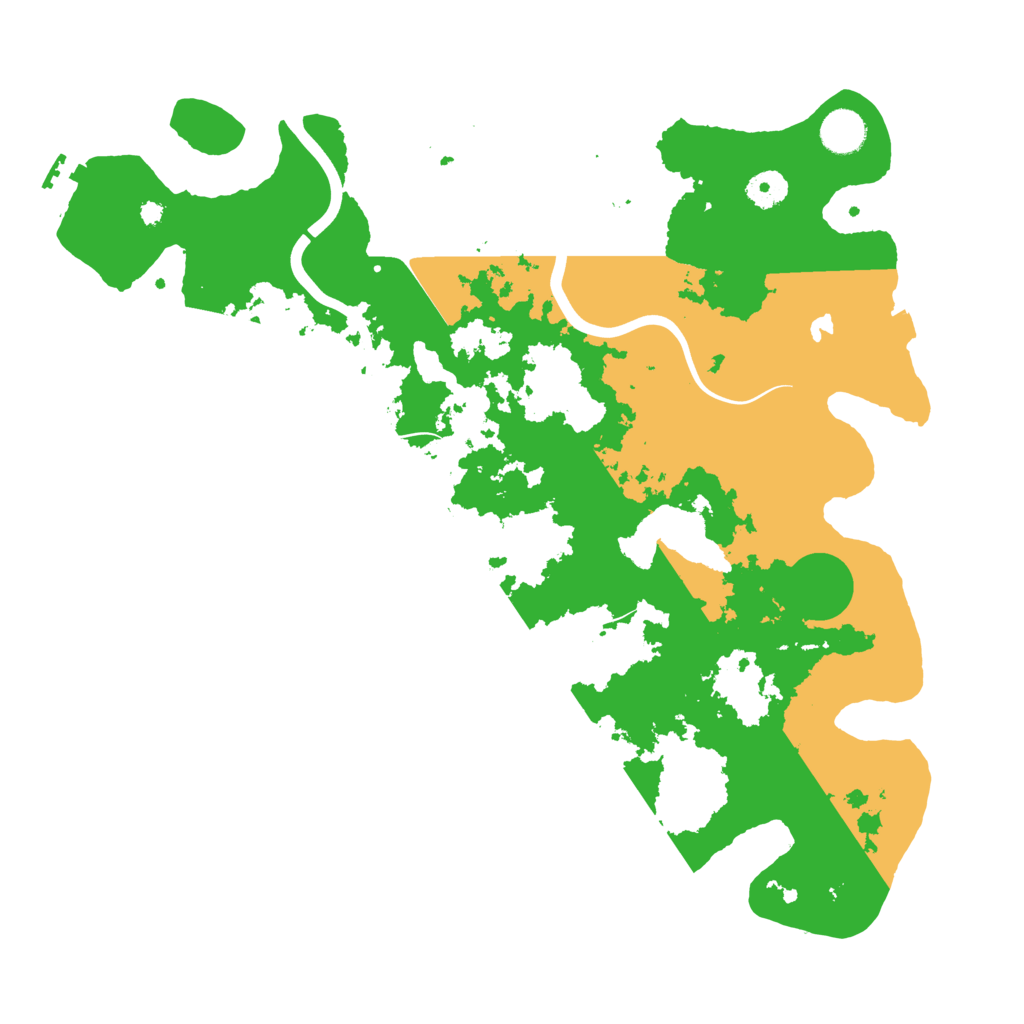 Biome Rust Map: Procedural Map, Size: 4000, Seed: 2134124