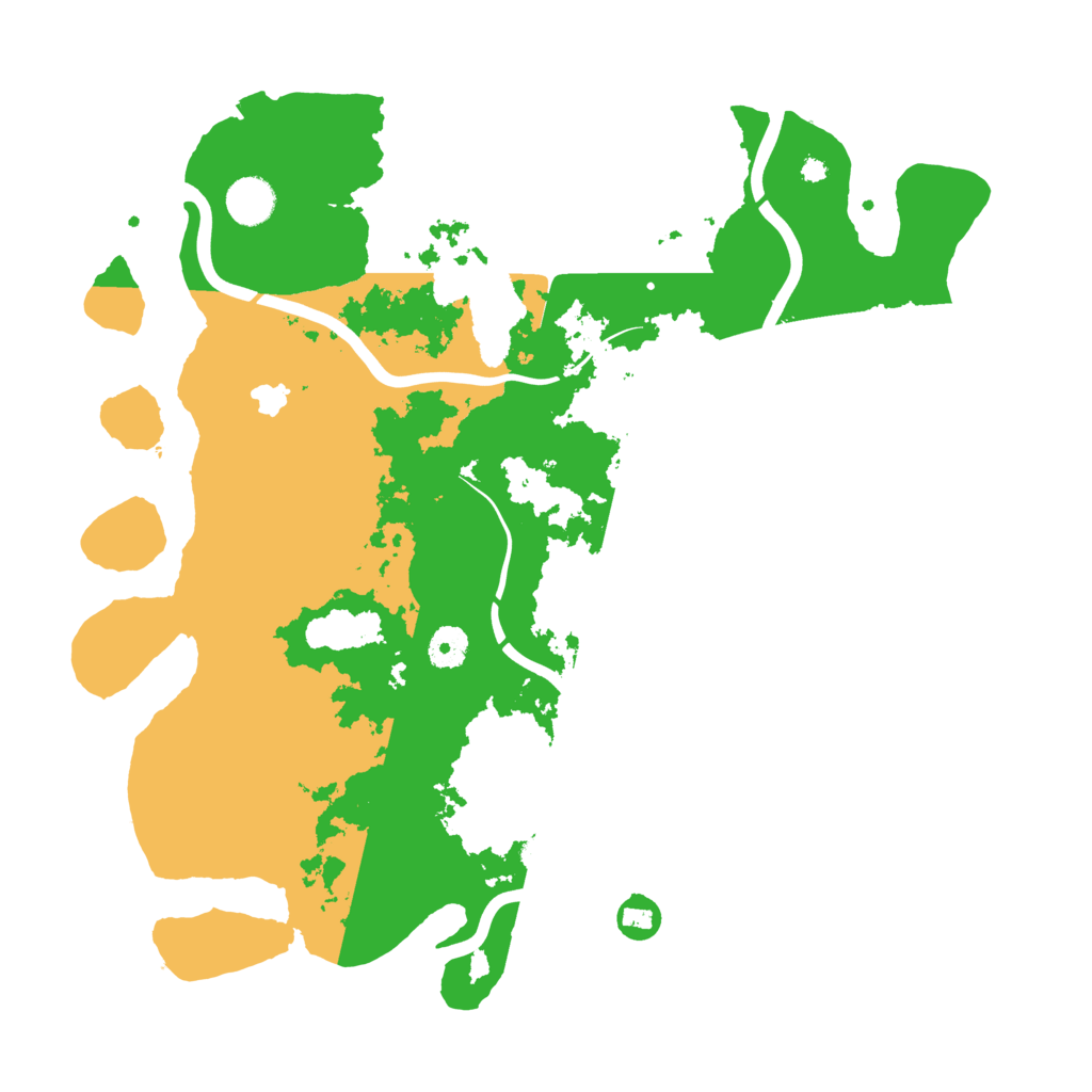 Biome Rust Map: Procedural Map, Size: 4000, Seed: 2093472754