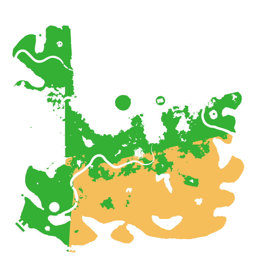 Biome Rust Map: Procedural Map, Size: 4500, Seed: 1600237287