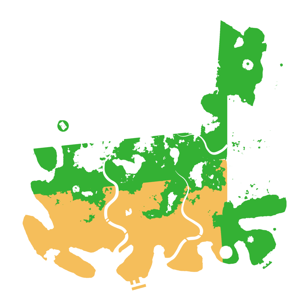 Biome Rust Map: Procedural Map, Size: 4250, Seed: 1504173397