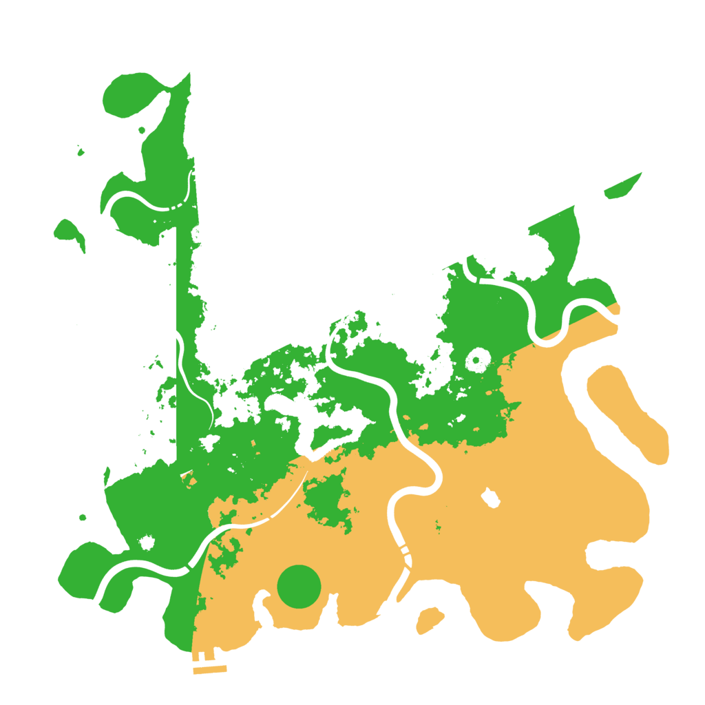 Biome Rust Map: Procedural Map, Size: 4250, Seed: 1357758332