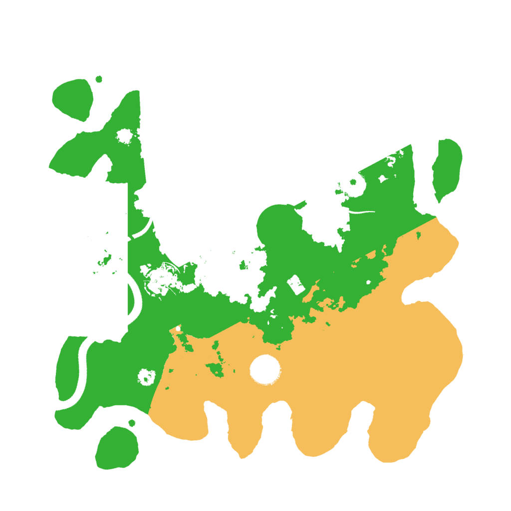 Biome Rust Map: Procedural Map, Size: 3000, Seed: 7369018