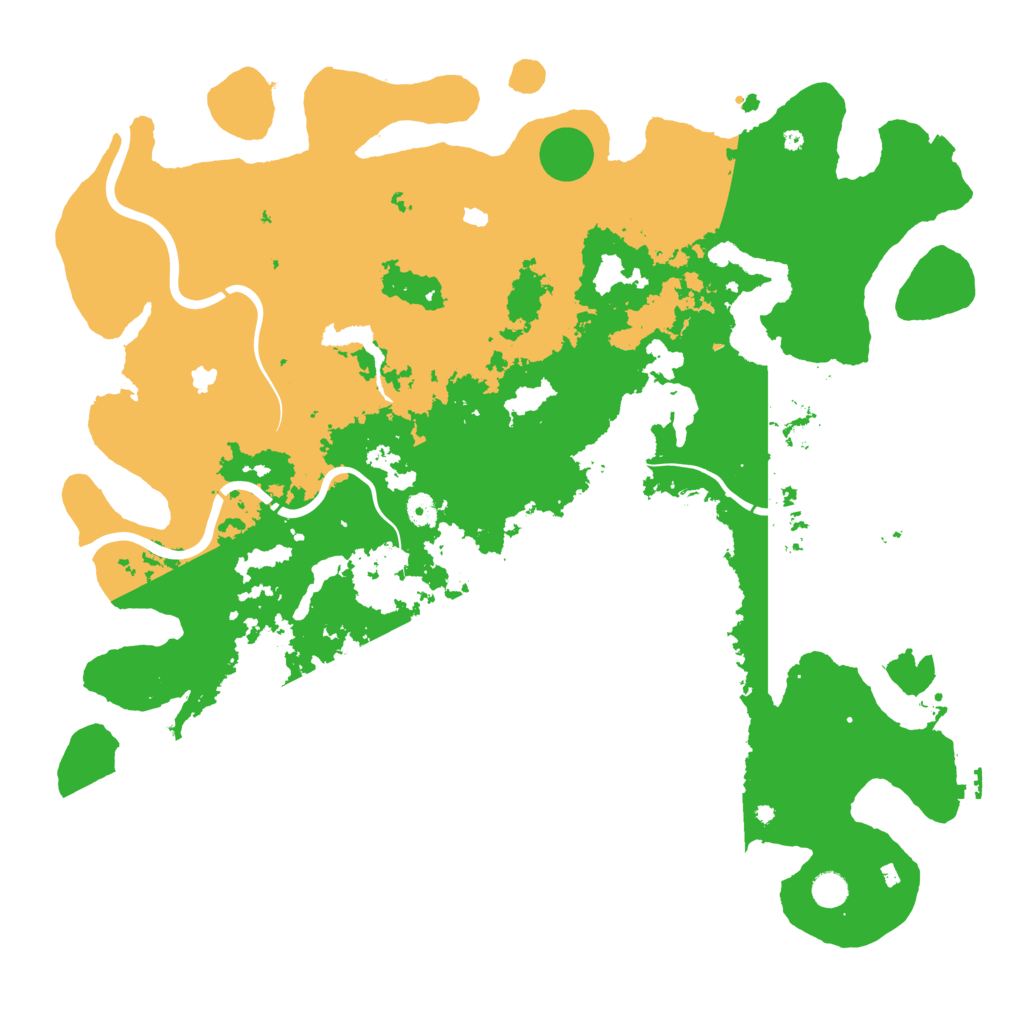 Biome Rust Map: Procedural Map, Size: 5000, Seed: 861538003