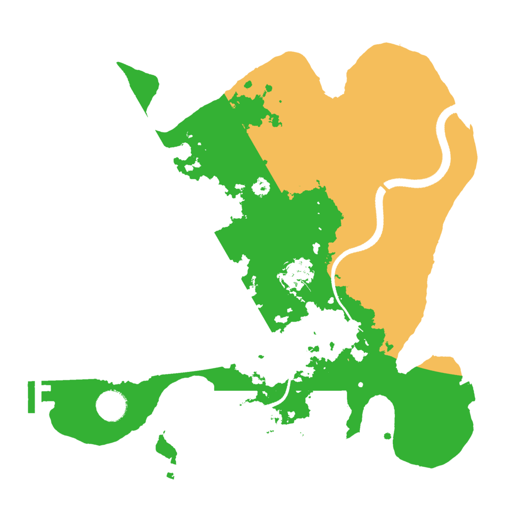 Biome Rust Map: Procedural Map, Size: 3000, Seed: 1258746