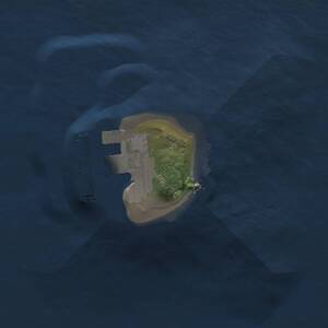 Thumbnail Rust Map: Procedural Map, Size: 1000, Seed: 1095638090, 2 Monuments