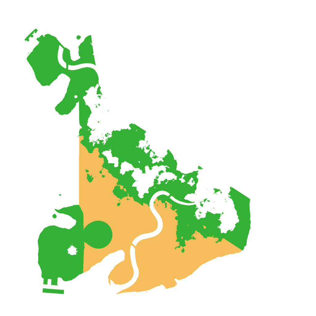 Biome Rust Map: Procedural Map, Size: 3000, Seed: 449689942