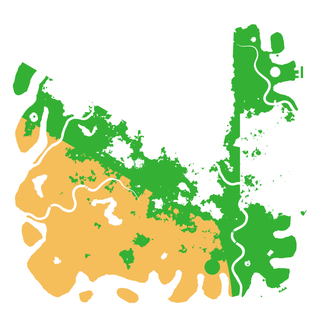 Biome Rust Map: Procedural Map, Size: 5500, Seed: 448415264