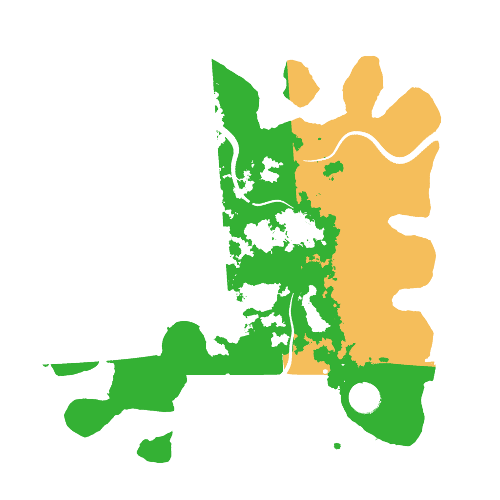 Biome Rust Map: Procedural Map, Size: 3000, Seed: 56315
