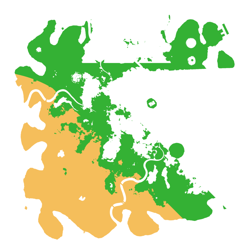 Biome Rust Map: Procedural Map, Size: 4500, Seed: 919563055