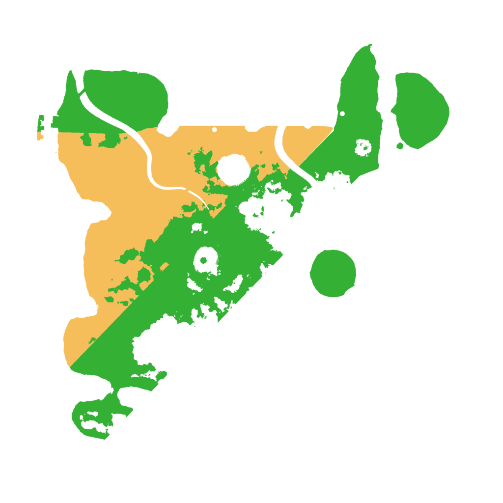 Biome Rust Map: Procedural Map, Size: 3000, Seed: 345326