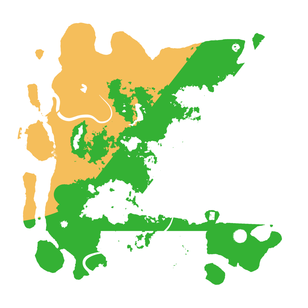 Biome Rust Map: Procedural Map, Size: 4000, Seed: 579564387