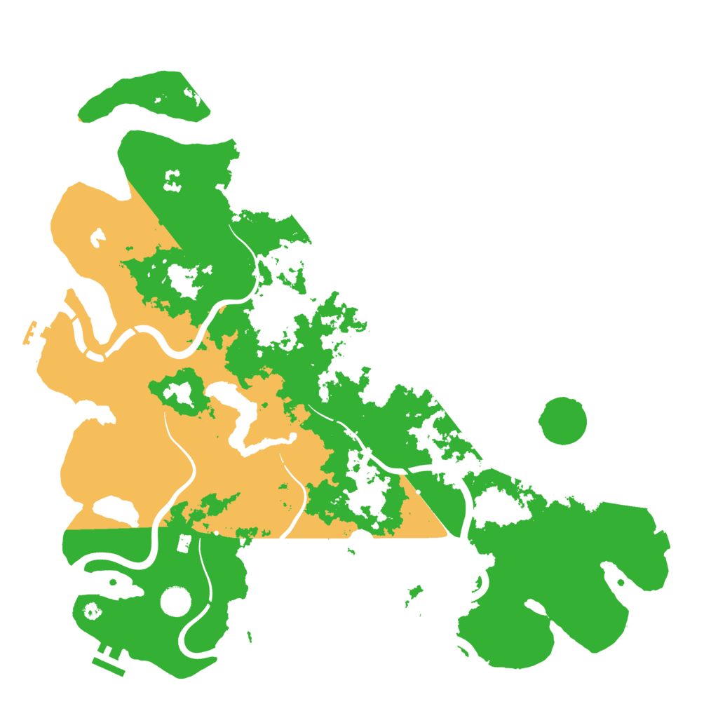 Biome Rust Map: Procedural Map, Size: 4250, Seed: 217276459