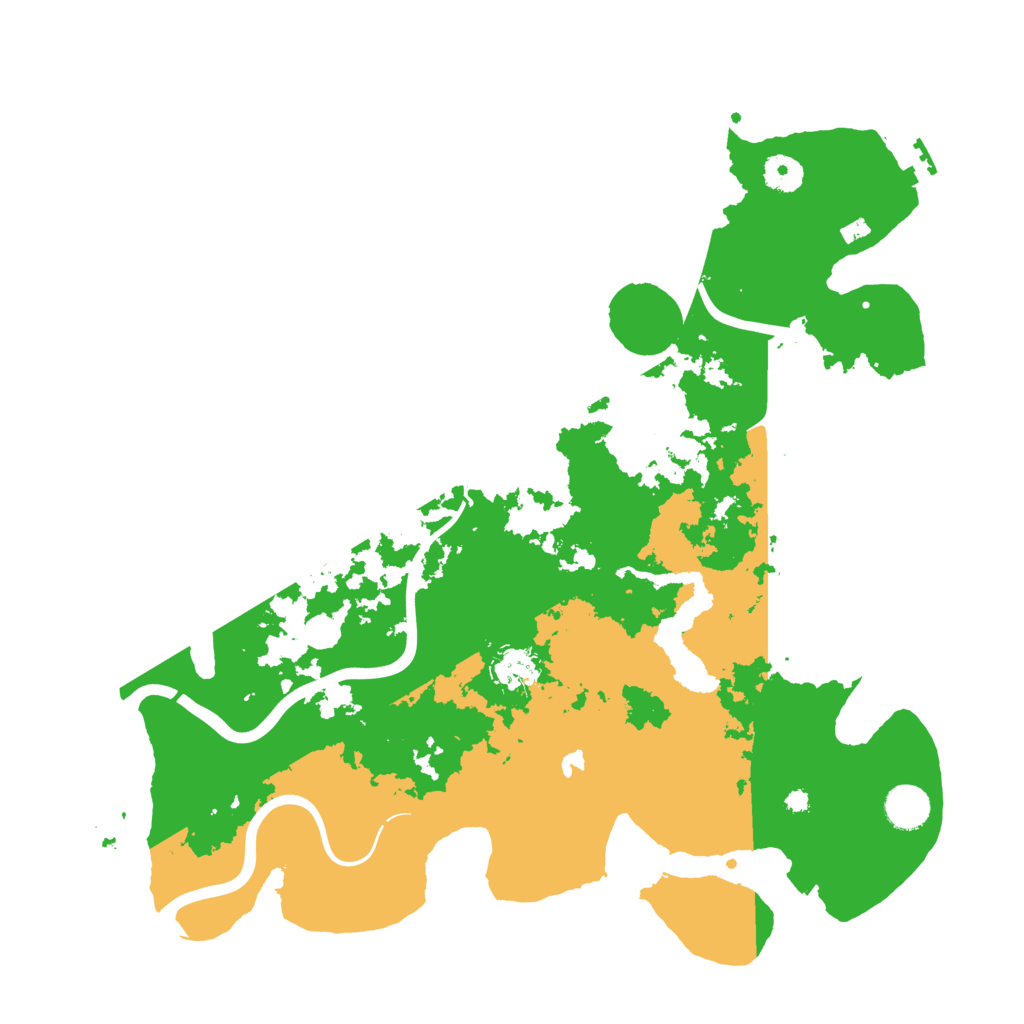 Biome Rust Map: Procedural Map, Size: 4000, Seed: 1801319218