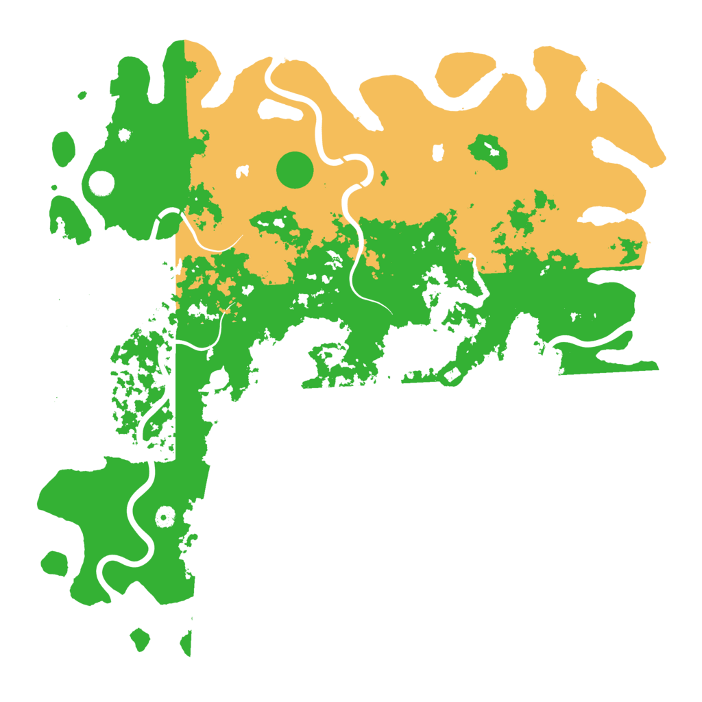 Biome Rust Map: Procedural Map, Size: 5000, Seed: 12686228