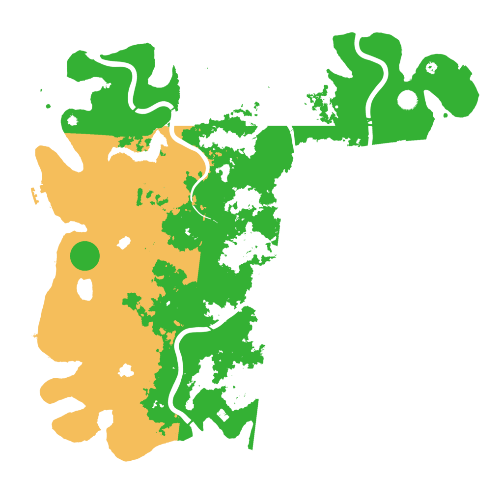 Biome Rust Map: Procedural Map, Size: 4500, Seed: 941905672