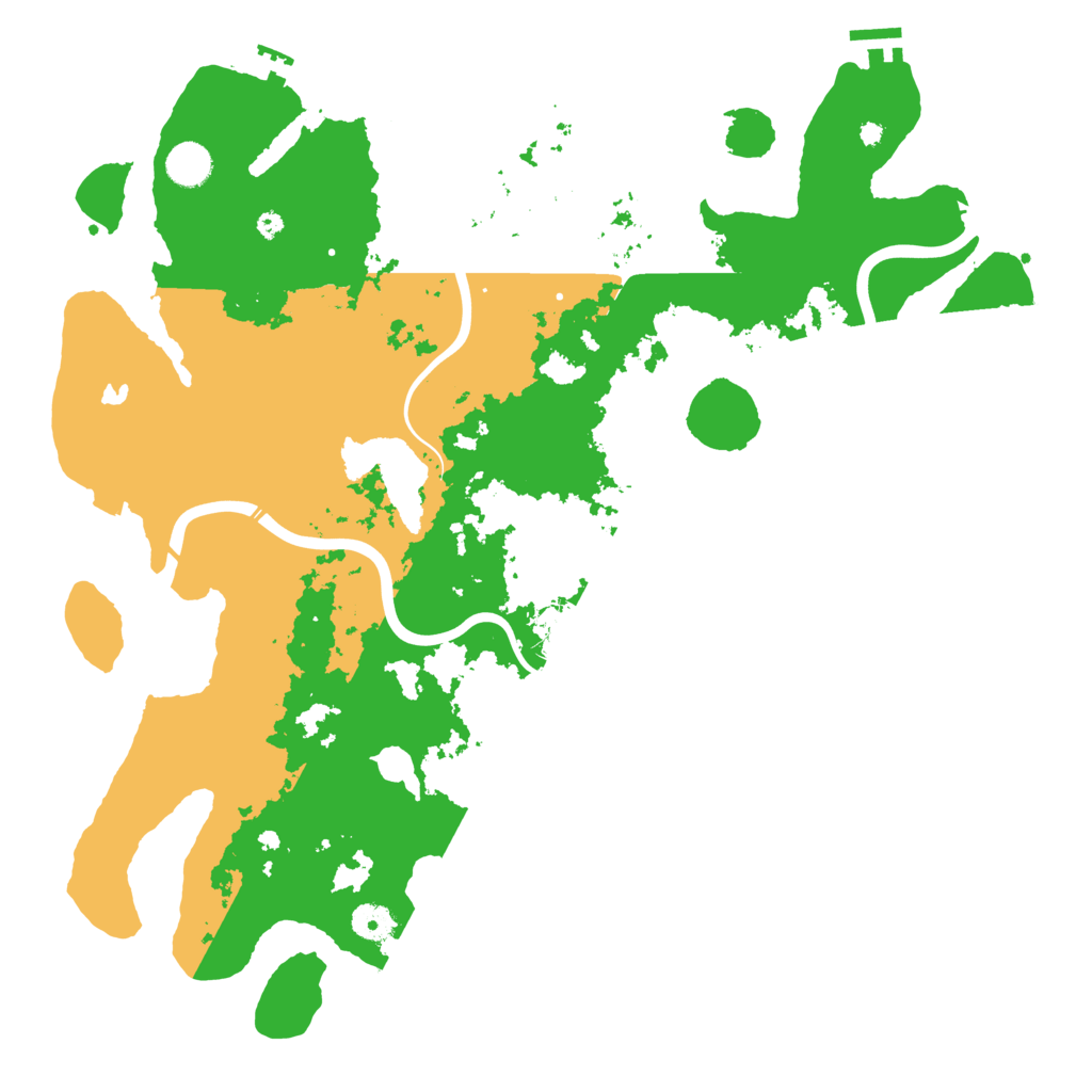 Biome Rust Map: Procedural Map, Size: 4250, Seed: 25811