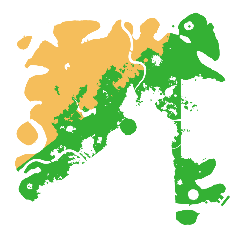 Biome Rust Map: Procedural Map, Size: 4000, Seed: 221922169