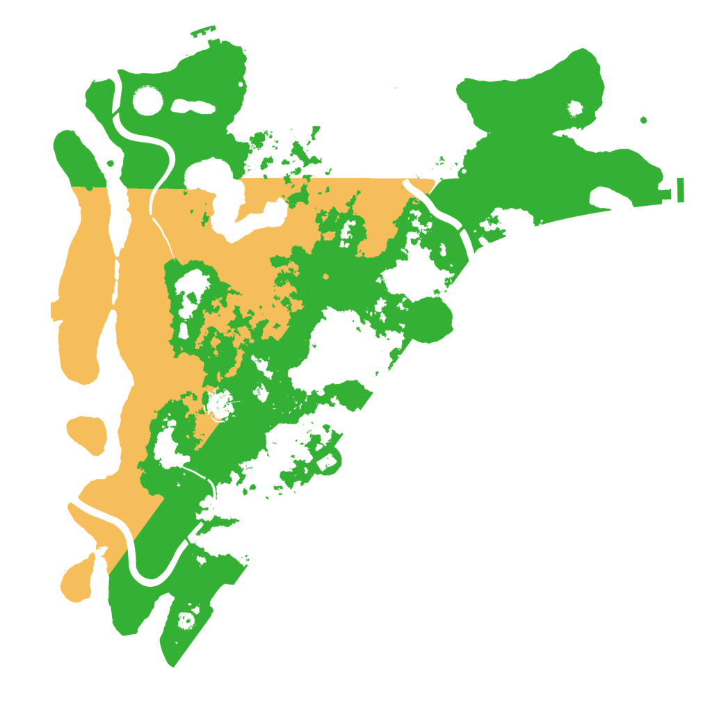Biome Rust Map: Procedural Map, Size: 4250, Seed: 2626