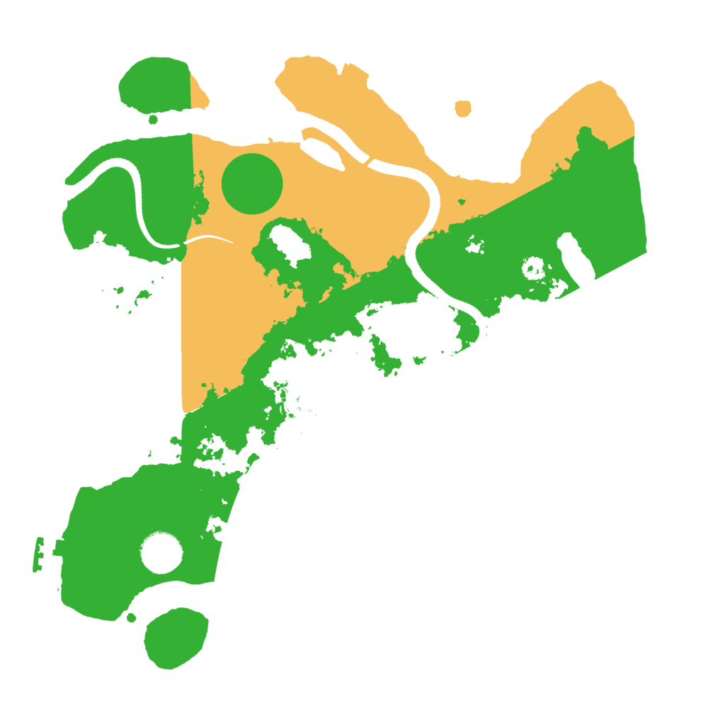 Biome Rust Map: Procedural Map, Size: 3128, Seed: 481981