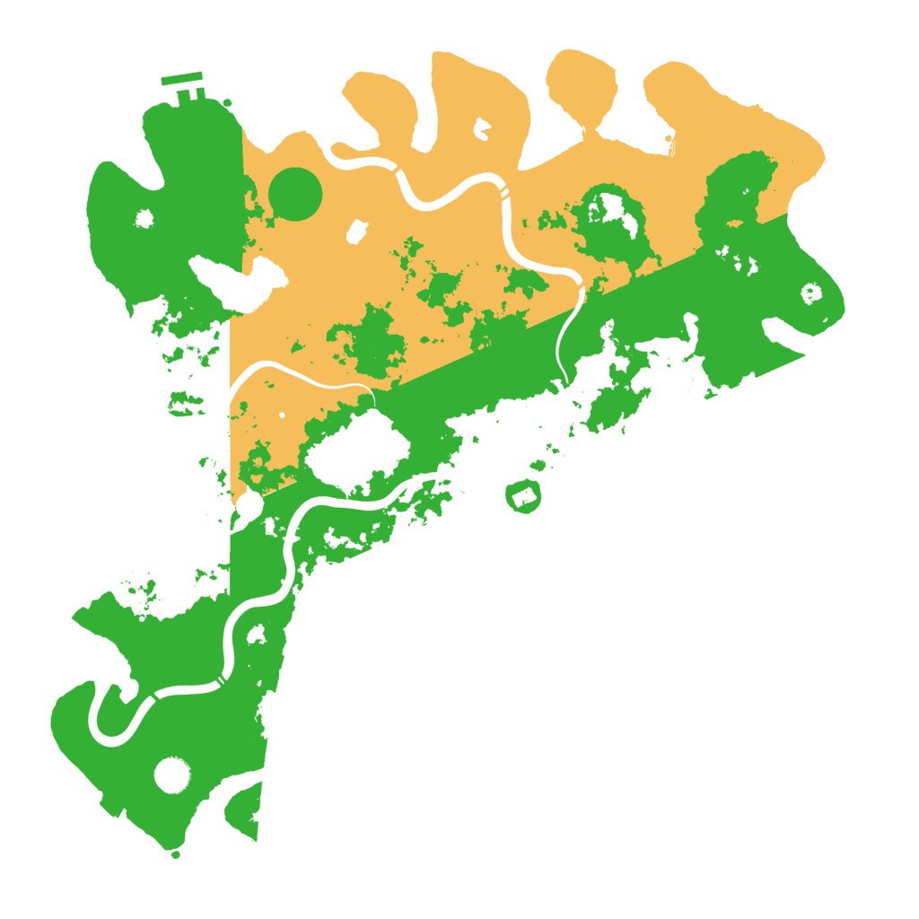 Biome Rust Map: Procedural Map, Size: 4500, Seed: 58861708