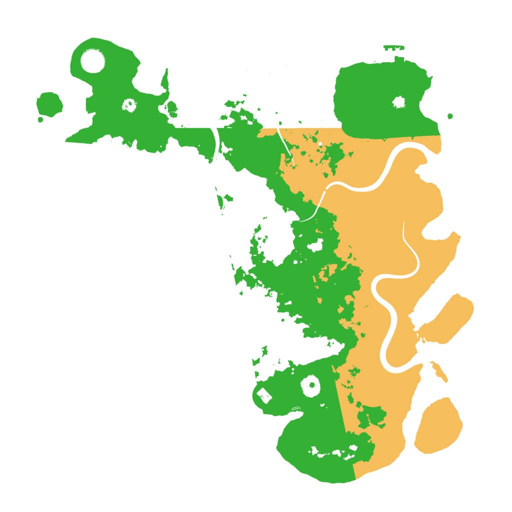 Biome Rust Map: Procedural Map, Size: 3750, Seed: 834801554