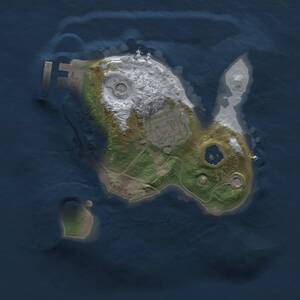 Thumbnail Rust Map: Procedural Map, Size: 1600, Seed: 413259792, 4 Monuments