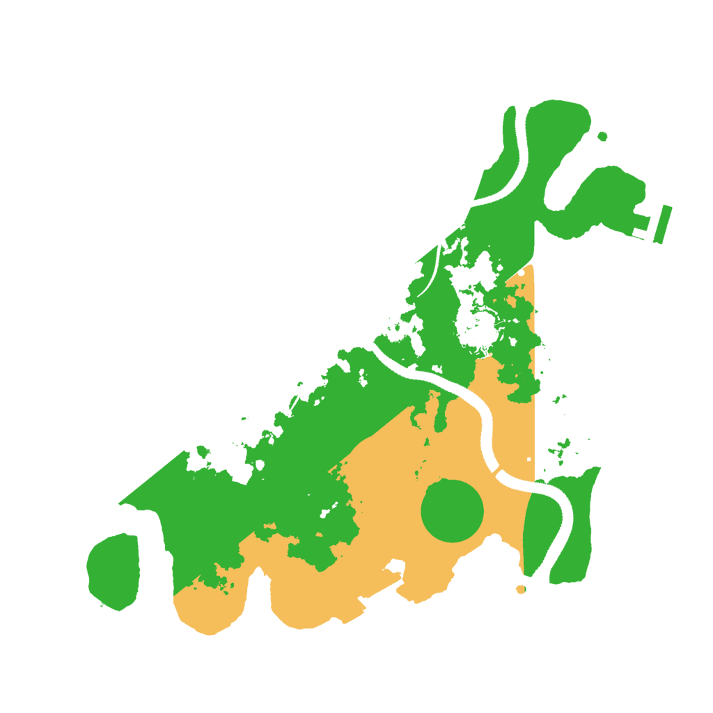 Biome Rust Map: Procedural Map, Size: 3001, Seed: 5891