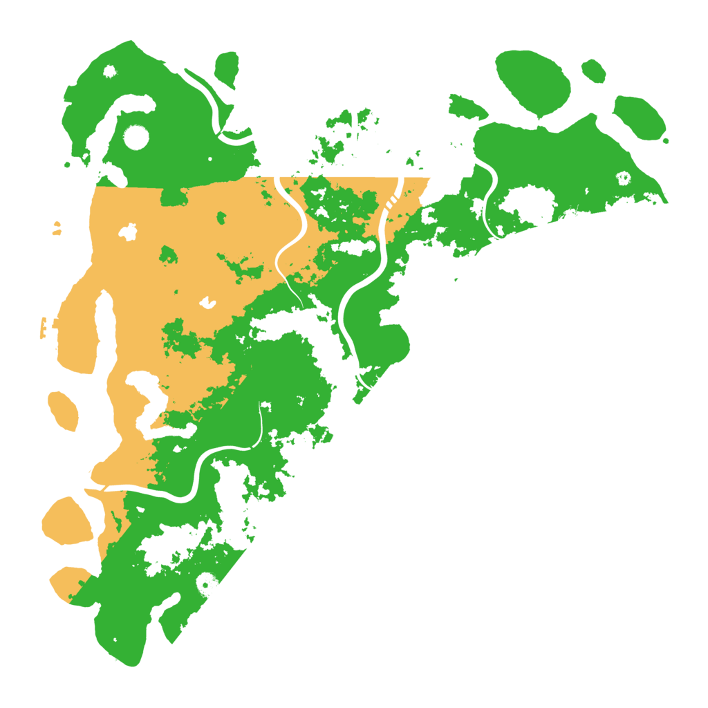 Biome Rust Map: Procedural Map, Size: 5000, Seed: 191719534
